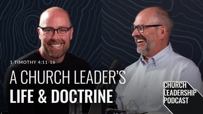 1 Timothy 4:11–16 | A Church Leader's Life and Doctrine image