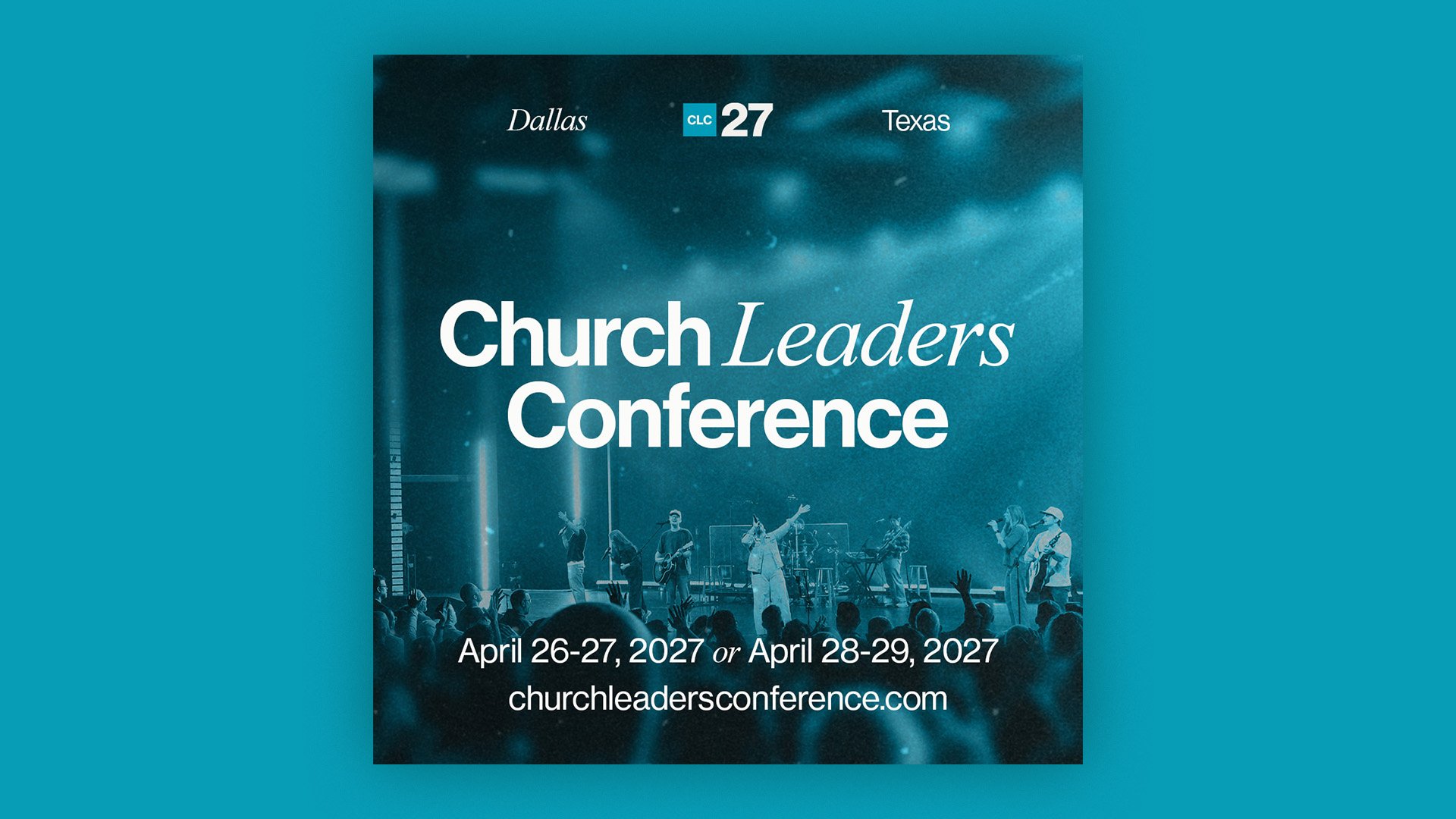 Church Leaders Conference Square Social Post