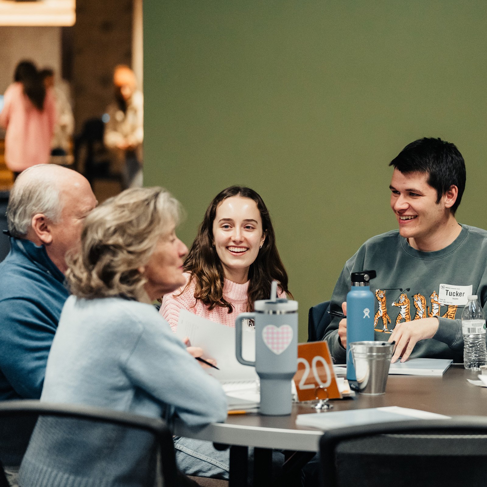A Foundation Group meeting with their mentor couple