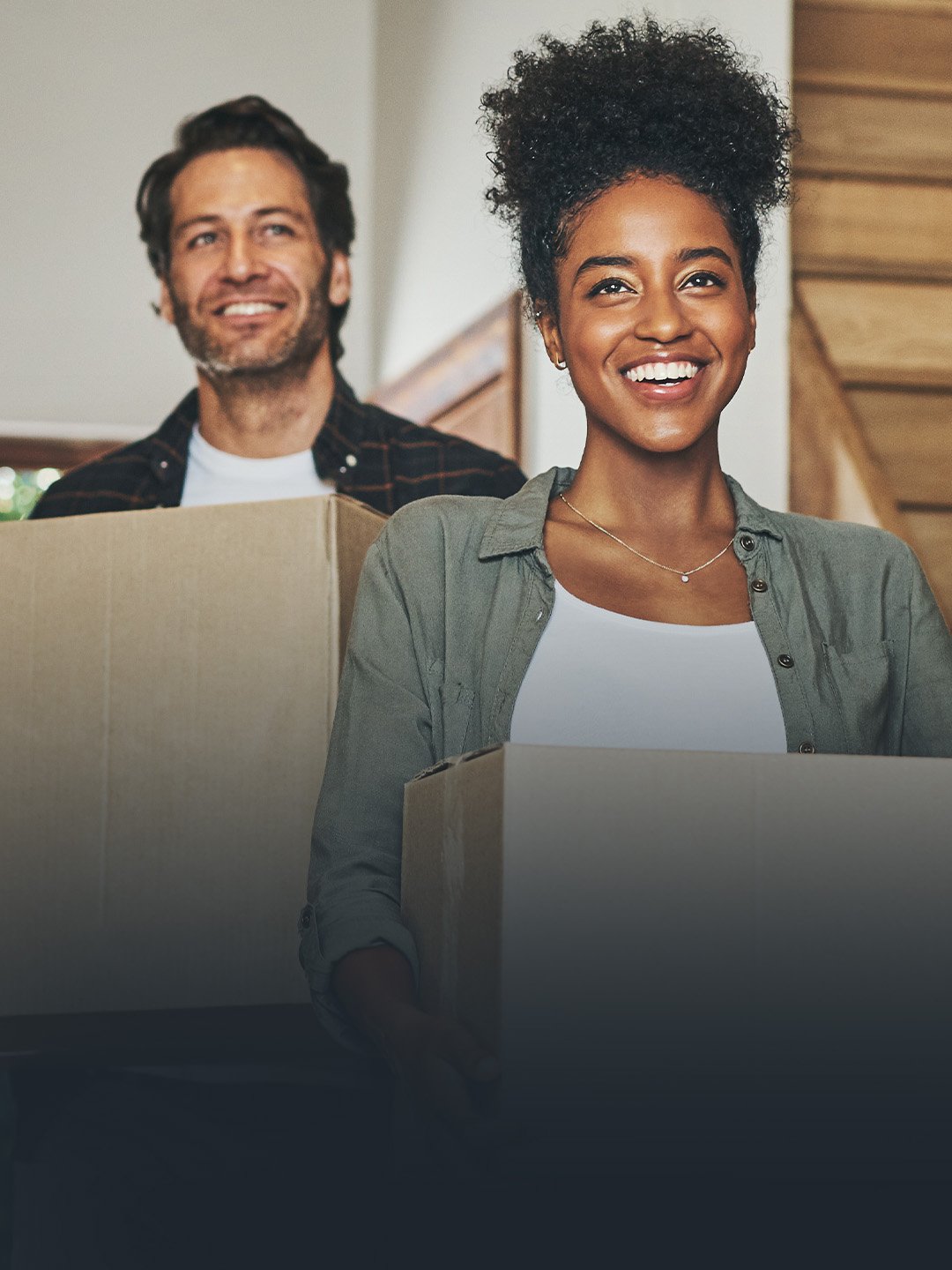 A Foundation Group couple moving into their new house