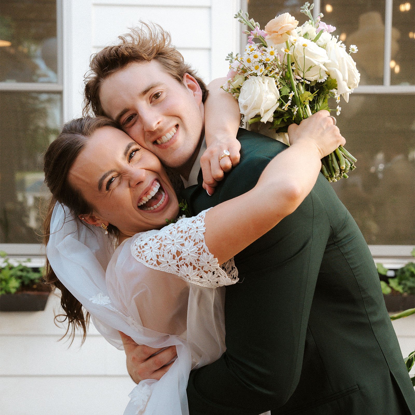 A Foundation Groups couple on their wedding day