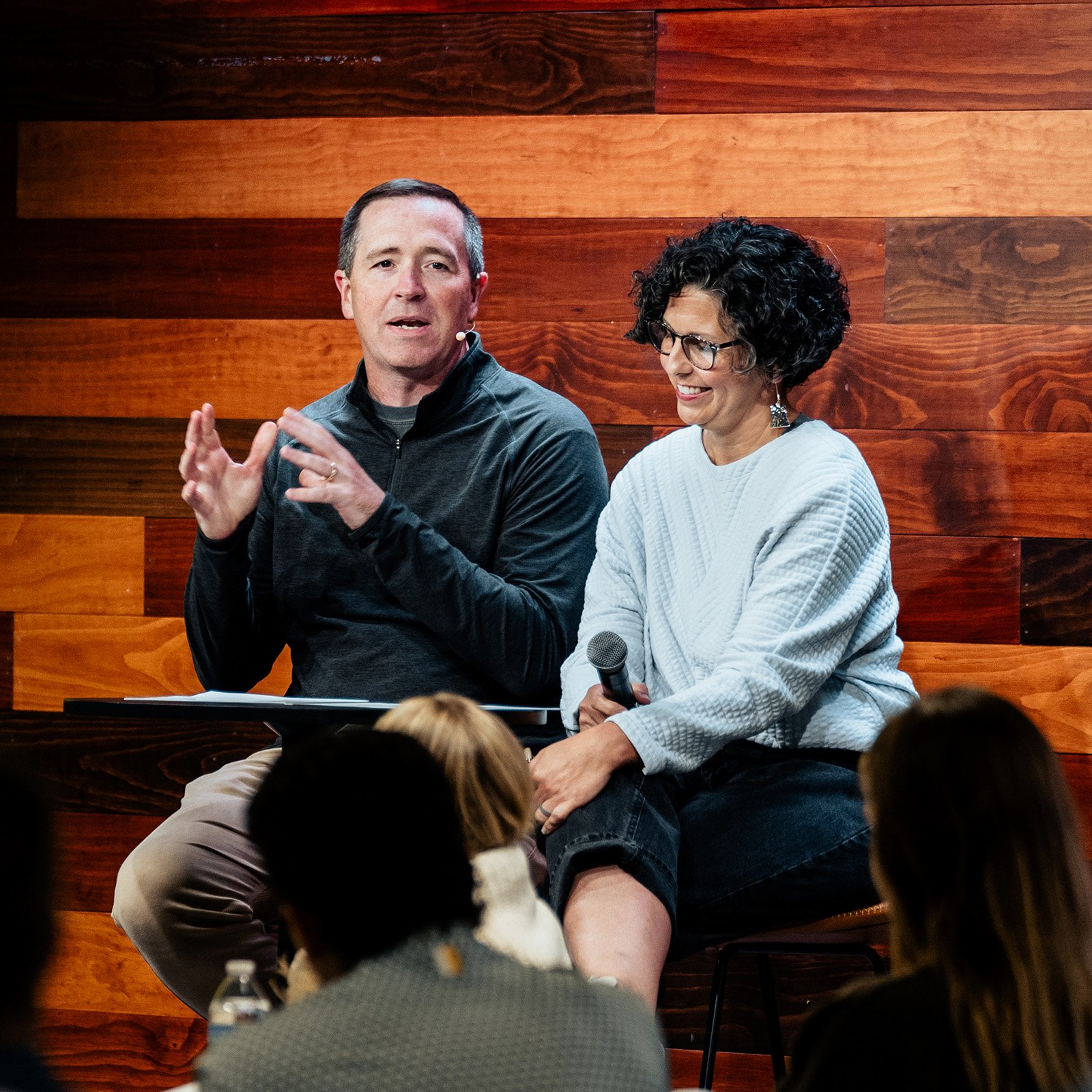 Merge Director, Lance Sisco, speaking at Watermark Community Church