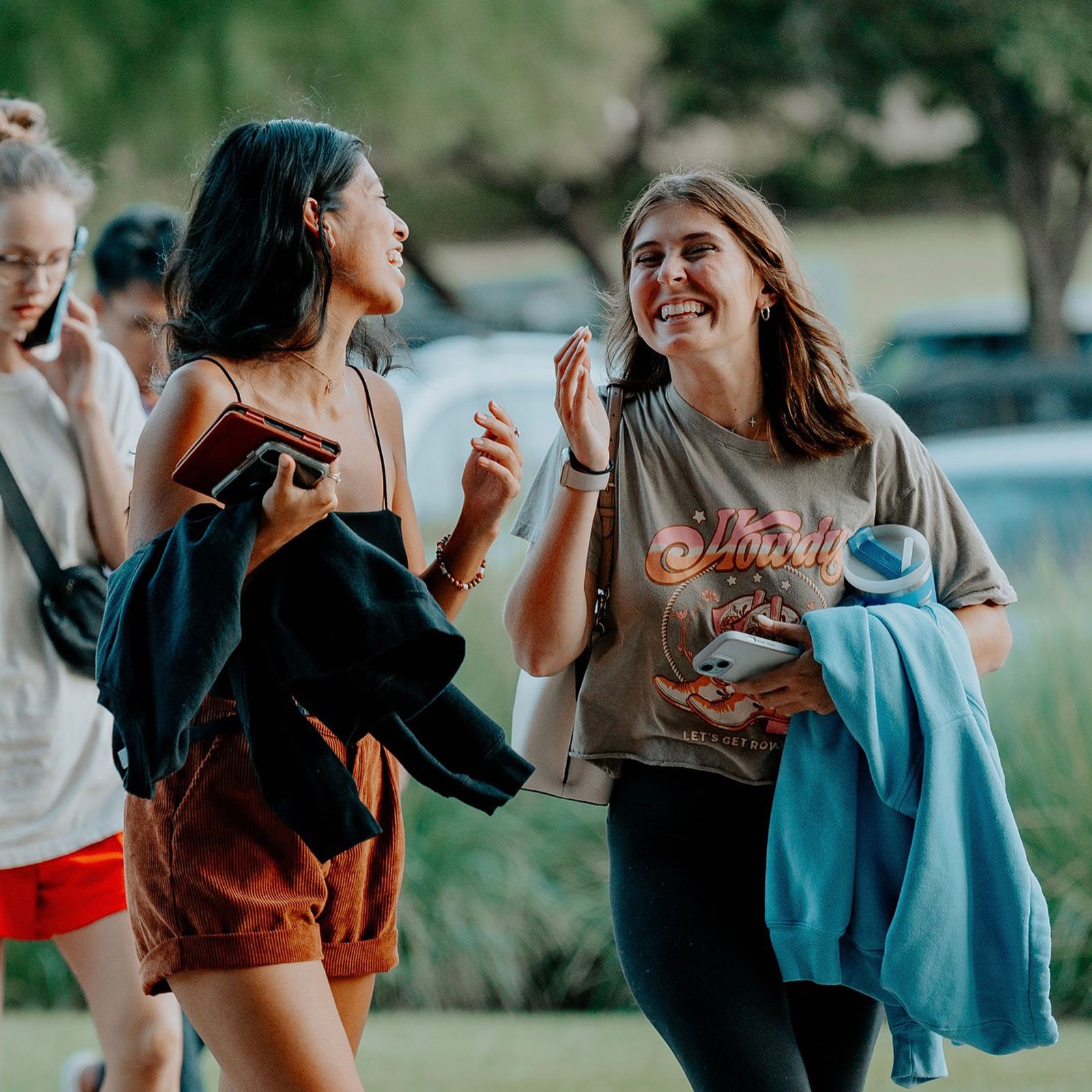 Young adult women at The Porch