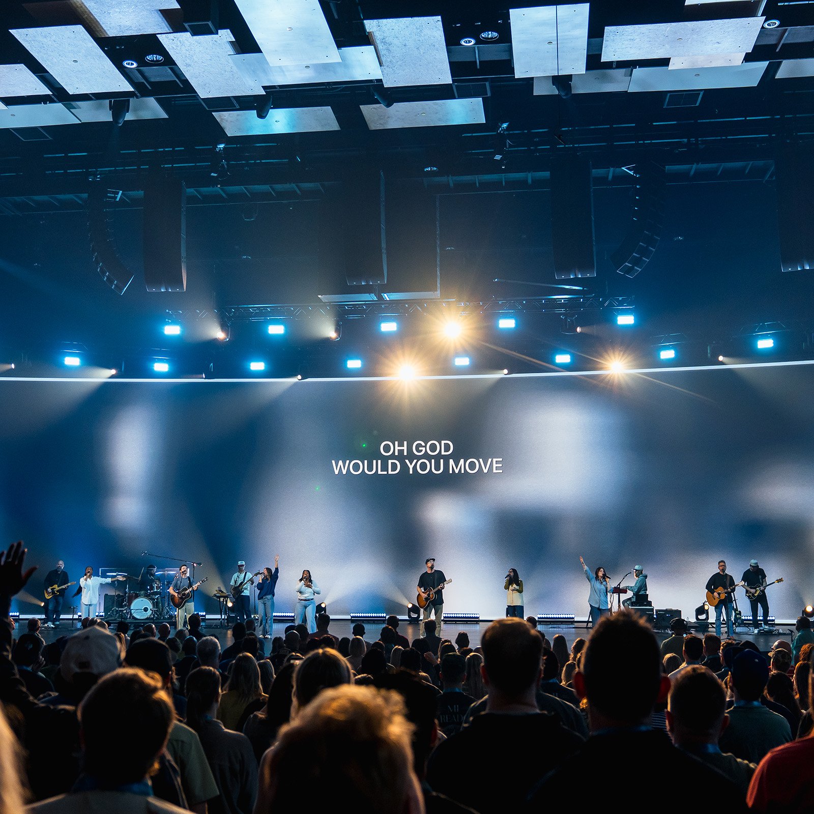 Watermark Community Church worship team singing
