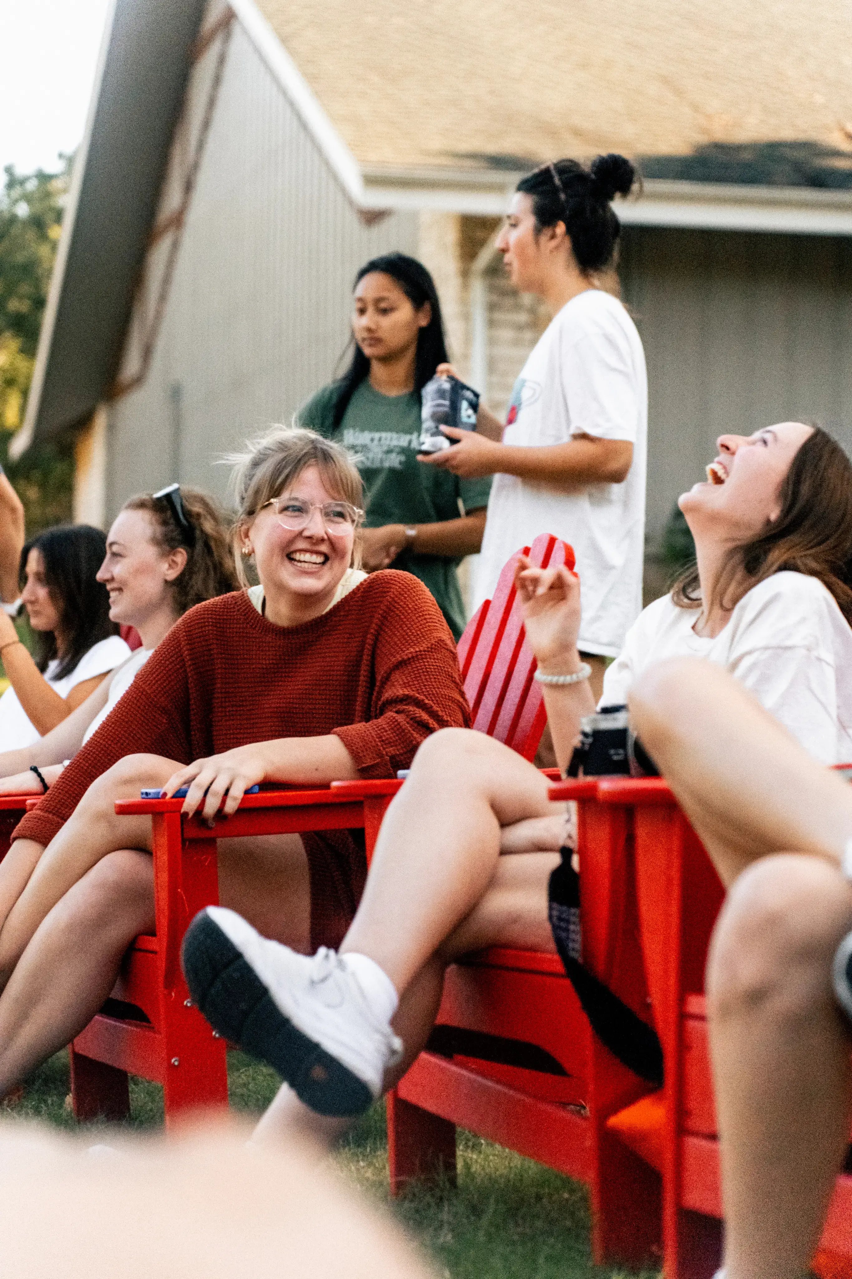 Watermark Institute students laughing together