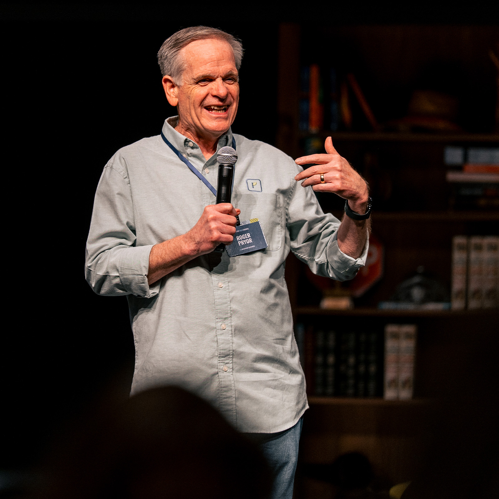 Re:generation coach speaking at a training conference